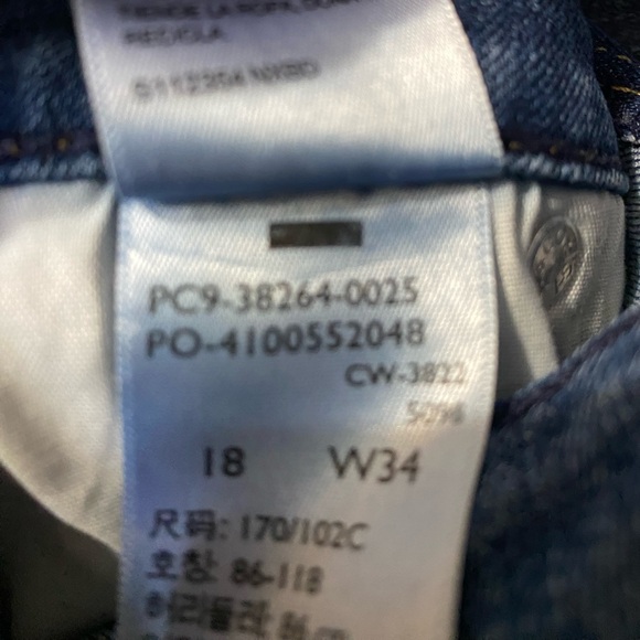 Levi Strauss Denim Shorts Wonen size 18 W34 Excellent Condition Summer Cutoffs - Picture 4 of 8